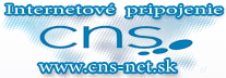 CNS-NET.sk - Internetov� pripojenie